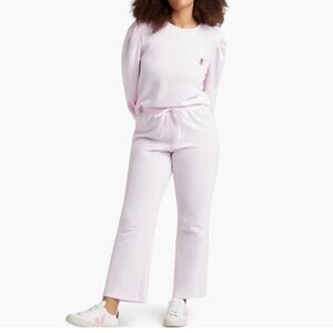Hill House Set of Teddy Top and Pants in Light Pink Size 2XL